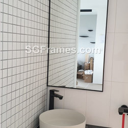 Home Deco Mirrors &ndash; with Frame &ndash; Custom Size - SGFrames - Products