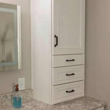 Modern Coastal Glam Bathroom
