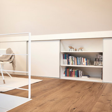 Arbeitszimmer im Dach