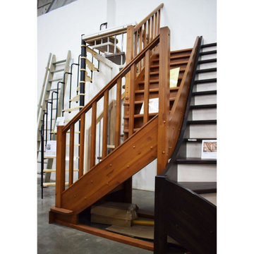 Готовая деревянная лестница ЛС-225М