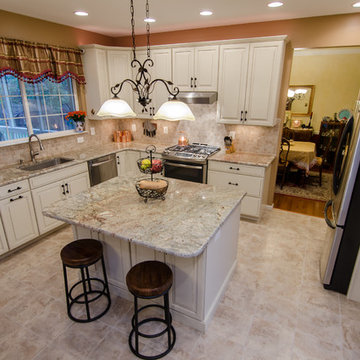 Modern Colonial Kitchen Remodel in Leesburg, VA