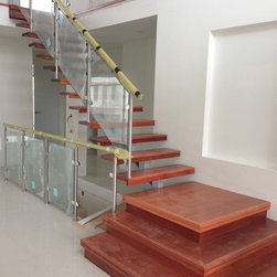 Timber Staircase - Hardwood Flooring