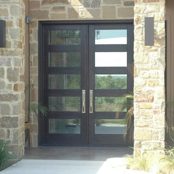 IWD Wrought Iron Entry French Door CID-115