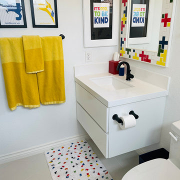 Baby on the Way - Modern Nursery Bathroom