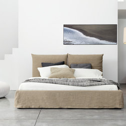 Too Late Bed by Bonaldo - Platform Beds