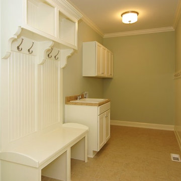 The Chamborde Owners Entry/Mudroom built by Homes by Dickerson in Carrie's Reach