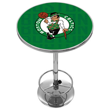 NBA Chrome Pub Table, City, Boston Celtics