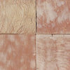 Pink Leather Sandstone Tiles, Natural Cleft Face/Back Finish, 16"x16", Set of 24