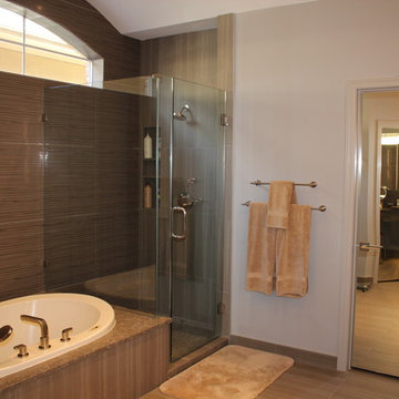Contemporary Mid Town Master Bath