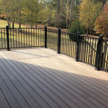 Elevated Deck w/ Vertical Cable Railing