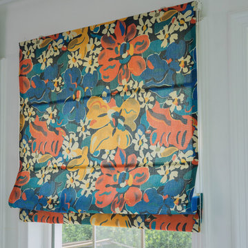 Mither Washable Flat Fold Roman Shades, Roman blinds, window treatments