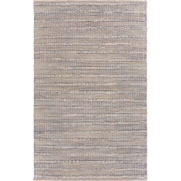 Touch of Sky Organic Jute Area Rug, 5'x7'9"