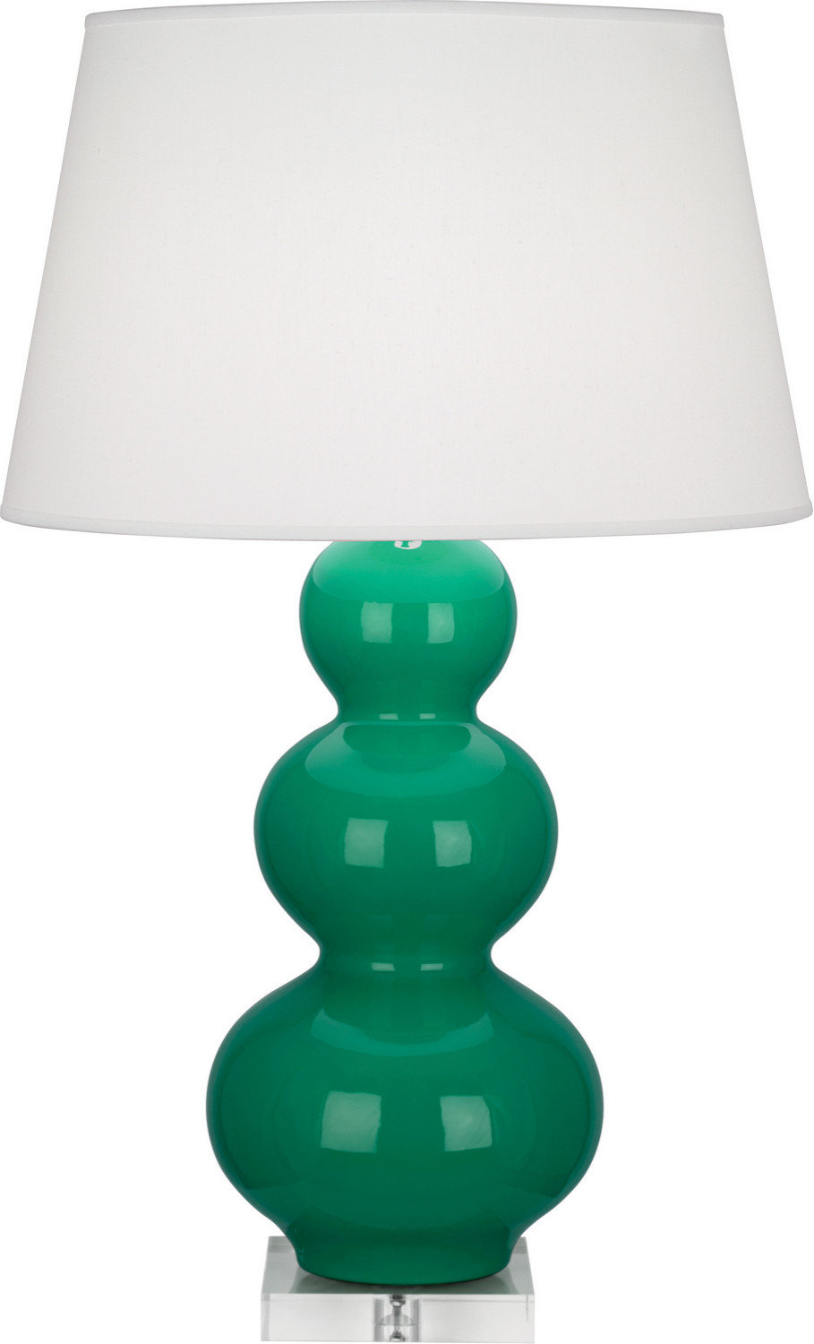 Robert Abbey RA-EG43X 1-Light Table Lamp, Triple Gourd - Contemporary ...