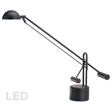 Dainolite DLED-102-BK 28" 5W 1 LED Desk Lamp