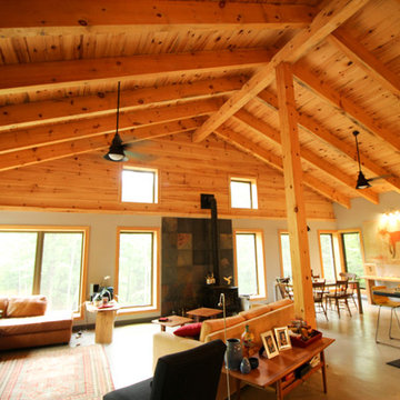 Timber Frame House Structure & Details