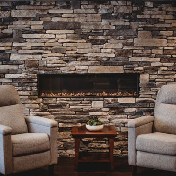 Fireplace Remodel Southern Ledgestone "Echo Ridge"