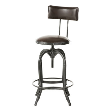 The 15 Best Industrial Bar Stools And, White Spotted Stool Singapore