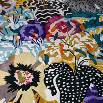 Mah Jong Floral Rug