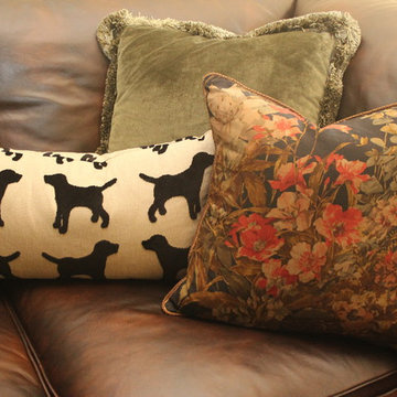 Flint Hills National Golf Inspired Family Room