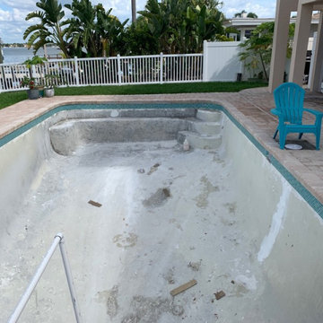 Residential Pool Resurface Before