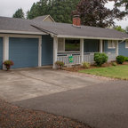 Remodel of a 1980"s ranch house - Traditional - Exterior - Other - by ...