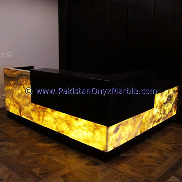 backlit onyx contertops backlighting onyx bars recepition Countertops