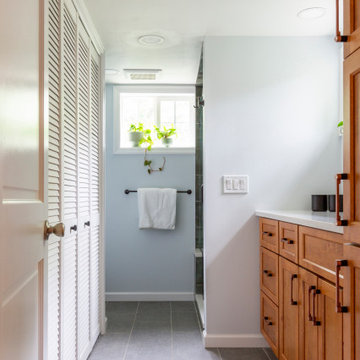 Hillside Ave Basement Bathroom