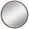 Harrison Rustic Metal Wall Mirror