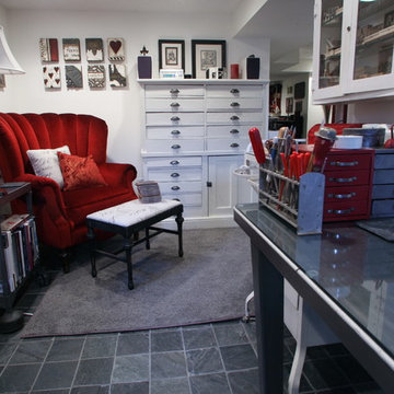 My Houzz: Basement Artist Studio to Inspire