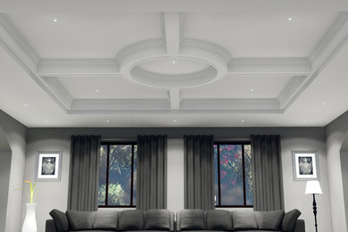 Waffle Ceiling Designs