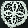 Consigned Vintage Belgian Set 5 Hand-Made Lace Doily