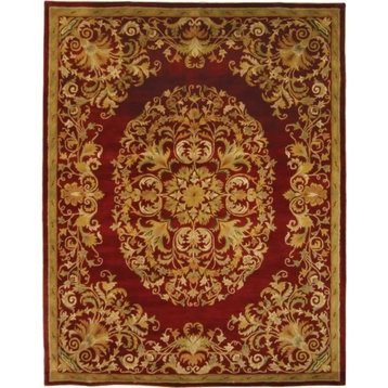 Heritage Red Area Rug HG640C - 3' x 5'