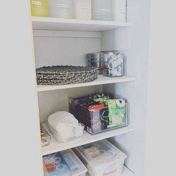 Hall Closet Organization