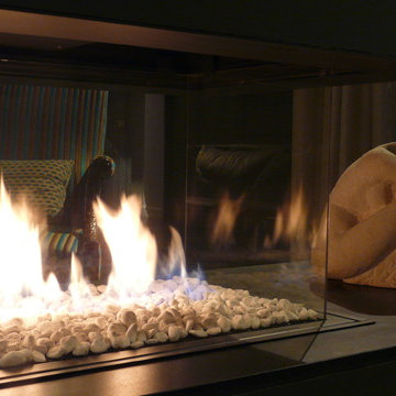 Cheminée gaz