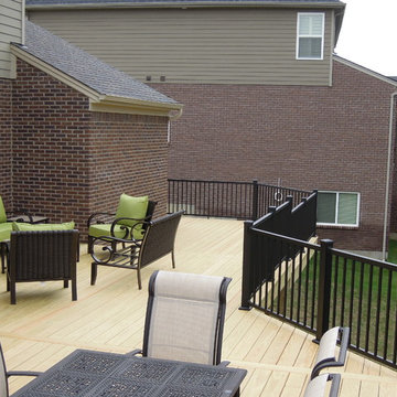 Large Wood Deck w/Aluminum Railings, Union KY area