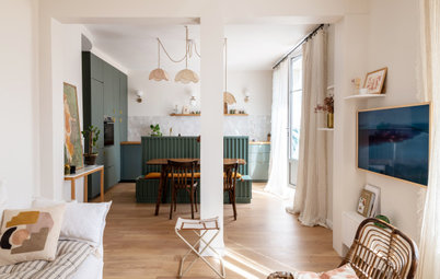 パリの70平米の1LDKアパートを、オーナー家族のために3LDKにリノベーション