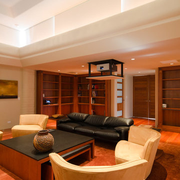 Modern Transitional Living Room