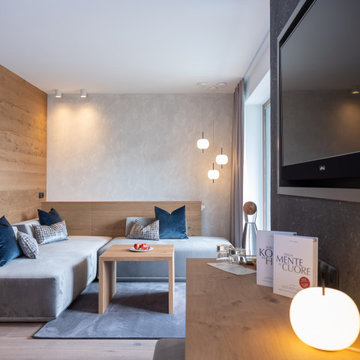 Hotel rooms modernization in Tesido, Italy