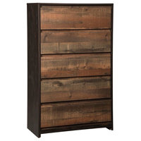 Emma Mason Signature Millerton Lake 5-Drawer Chest, Dark Brown ASH2461