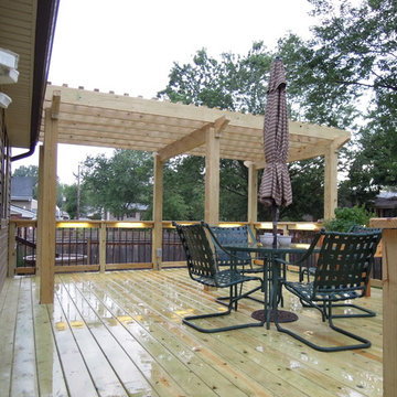 2-Tiered Treated Lumber Deck, Batavia OH