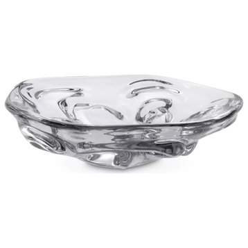 Modern Glass Bowl S | Eichholtz Kane, Clear