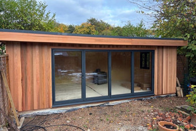 Design ideas for a contemporary garden shed and building in Surrey.