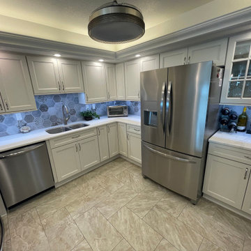 Beautiful Kitchen Transformation with a Stunning Backsplash