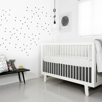OLLI+LIME BLACK + WHITE NURSERY