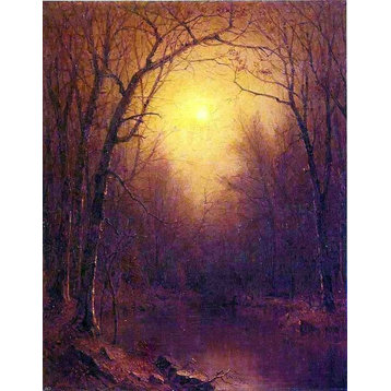 Sanford Robinson Gifford Indian Summer in the Bronx Wall Decal