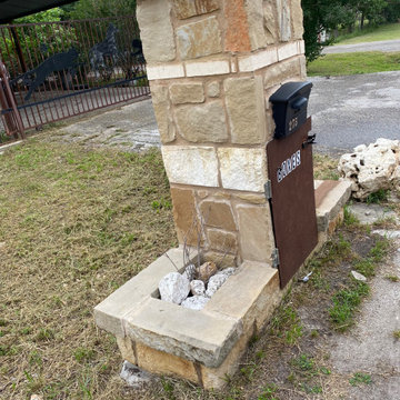 Retaining Walls, mailboxes, & columns, signs