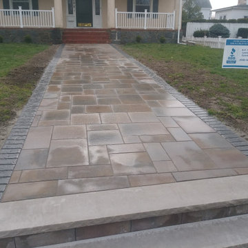 Walkway Install in Whitman, Ma