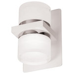 George Kovacs Lighting - George Kovacs Lighting P1778-655-L Relay - 6" 13W 1 LED Wall Sconce - Relay 6" 13W 1 LED Wall Sconce Sand White Acrylic GlassSymmetry with pizzazz defines Relay by George Kovacs. Sand White combined with the allure of LEDs is sure to enchant. Transitional3000 390 30000 Hours Shade Included: Yes Sand White Finish with Acrylic GlassSymmetry with pizzazz defines Relay by George Kovacs. Sand White combined with the allure of LEDs is sure to enchant.   UL>Transitional3000 / 390 / 30000 Hours / Shade Included: Yes.* Number of Bulbs: 1*Wattage: 13W* Bulb Type: LED* Bulb Included: Yes*UL Approved: YES