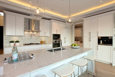 Kitchen - contemporary kitchen idea in Vancouver