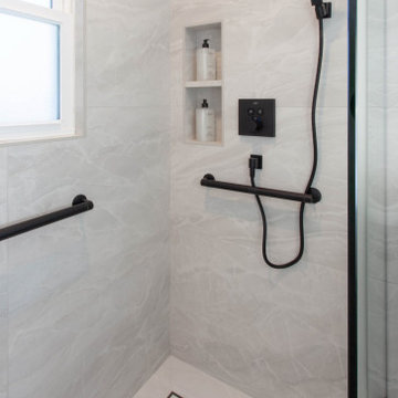 Contemporary Guest Bathroom San Diego
